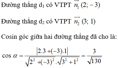 Bài tập trắc nghiệm Hình học 10 | Câu hỏi trắc nghiệm Hình học 10