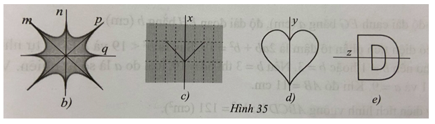 14 câu Trắc nghiệm Hình có trục đối xứng (Kết nối tri thức) có đáp án – Toán 6 (ảnh 17)