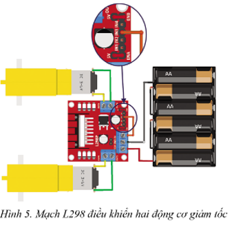 Chuyên đề Tin học 10 Bài 3: Thực hành: Kiểm tra các bộ phận của robot giáo dục - Cánh diều (ảnh 1)