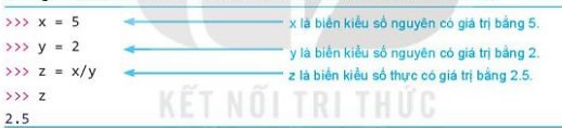 Lý thuyết Tin học 10 Bài 17: Biến và lệnh gán - Kết nối tri thức  (ảnh 1)