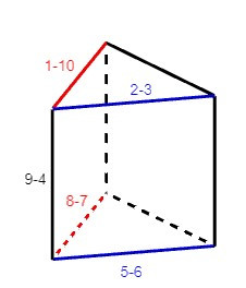 TOP 15 câu Trắc nghiệm Hình lăng trụ đứng tam giác. Hình lăng trụ đứng tứ giác có đáp án - Toán lớp 7 Chân trời sáng tạo (ảnh 1)