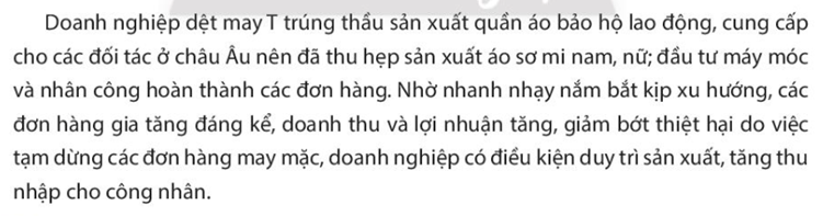 Kinh tế 10 Bài 1. Nền kinh tế và các hoạt động của nền kinh tế | Chân trời sáng tạo (ảnh 2)