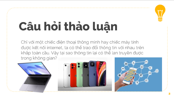 Giáo án điện tử Sóng điện từ | Bài giảng PPT Vật lí 11 Kết nối tri thức (ảnh 1)