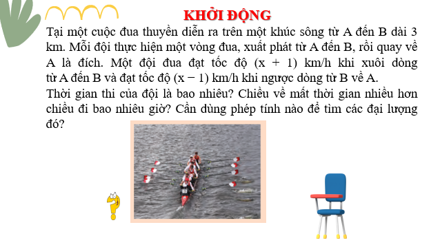 Giáo án điện tử Cộng, trừ phân thức | Bài giảng PPT Toán 8 Chân trời sáng tạo (ảnh 1)