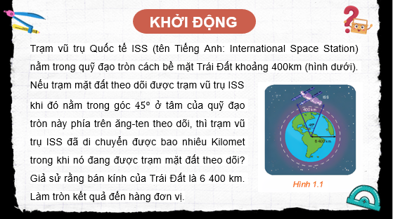 Giáo án điện tử Giá trị lượng giác của góc lượng giác | Bài giảng PPT Toán 11 Kết nối tri thức (ảnh 1)