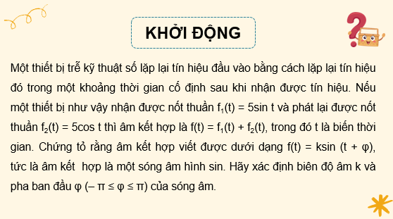 Giáo án điện tử Công thức lượng giác | Bài giảng PPT Toán 11 Kết nối tri thức (ảnh 1)