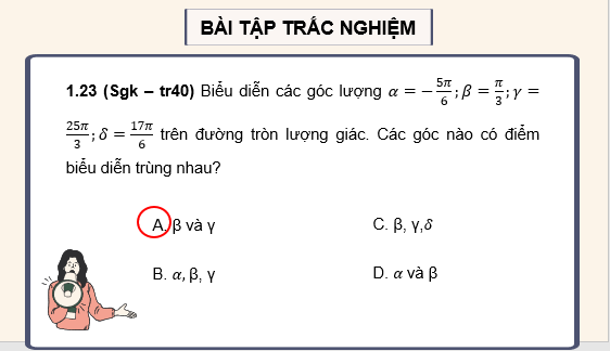 Giáo án điện tử Bài tập cuối chương 1 | Bài giảng PPT Toán 11 Kết nối tri thức (ảnh 1)