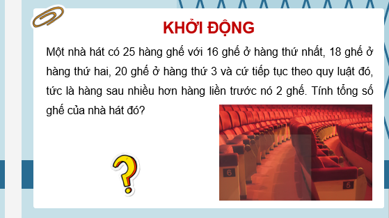 Giáo án điện tử Cấp số cộng | Bài giảng PPT Toán 11 Kết nối tri thức (ảnh 1)