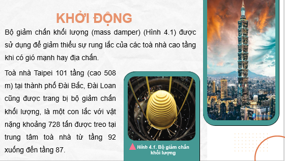 Giáo án điện tử Dao động tắt dần và hiện tượng cộng hưởng | Bài giảng PPT Vật lí 11 Chân trời sáng tạo (ảnh 1)