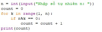 Lý thuyết Tin học 10 Bài 20: Câu lệnh lặp for - Kết nối tri thức  (ảnh 1)