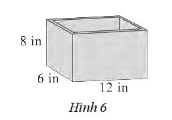 Sách bài tập Toán 7 Bài 2: Diện tích xung quanh và thể tích của hình hộp chữ nhật, hình lập phương - Chân trời sáng tạo (ảnh 1)