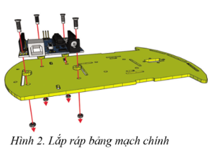 Chuyên đề Tin học 10 Bài 4: Thực hành: Lắp ráp các bộ phận của Robot giáo dục - Cánh diều (ảnh 1)