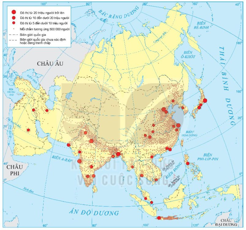 Lý thuyết Địa lí 10 Bài 2: Phương pháp biểu hiện các đối tượng địa lí trên bản đồ - Kết nối tri thức  (ảnh 1)