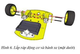 Chuyên đề Tin học 10 Bài 4: Thực hành: Lắp ráp các bộ phận của Robot giáo dục - Cánh diều (ảnh 1)