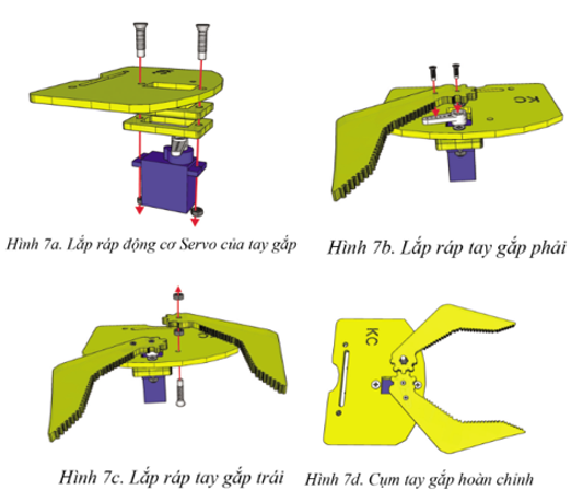 Chuyên đề Tin học 10 Bài 4: Thực hành: Lắp ráp các bộ phận của Robot giáo dục - Cánh diều (ảnh 1)