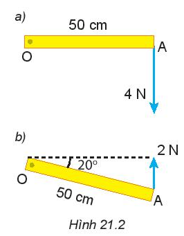 Vật Lí 10 Bài 21: Moment lực. Cân bằng của vật rắn | Giải Lí 10 Kết nối tri thức (ảnh 3)