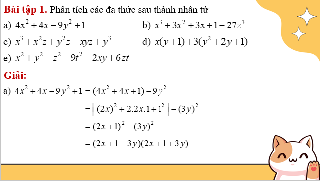 Giáo án điện tử Luyện tập chung trang 45 | Bài giảng PPT Toán 8 Kết nối tri thức (ảnh 1)