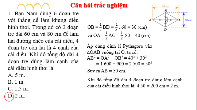 Giáo án điện tử Bài tập cuối chương 3 | Bài giảng PPT Toán 8 Chân trời sáng tạo (ảnh 1)