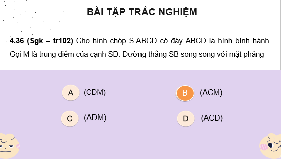 Giáo án điện tử Bài tập cuối chương 4 trang 102 | Bài giảng PPT Toán 11 Kết nối tri thức (ảnh 1)