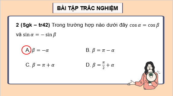 Giáo án điện tử Bài tập cuối chương 1 trang 42 | Bài giảng PPT Toán 11 Chân trời sáng tạo (ảnh 1)