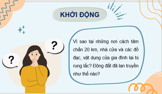 Giáo án điện tử Sóng và sự truyền sóng | Bài giảng PPT Vật lí 11 Chân trời sáng tạo (ảnh 1)