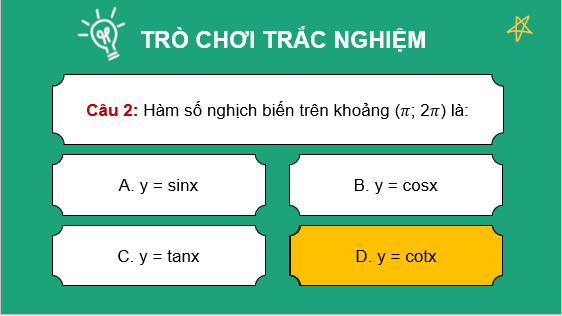 Giáo án điện tử Bài tập cuối chương 1 | Bài giảng PPT Toán 11 Cánh diều (ảnh 1)