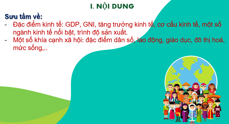 Giáo án điện tử Địa lí 11 Bài 2 (Chân trời sáng tạo): Tìm hiểu về kinh tế - xã hội của các nhóm nước| Bài giảng PPT Địa lí 11 (ảnh 1)