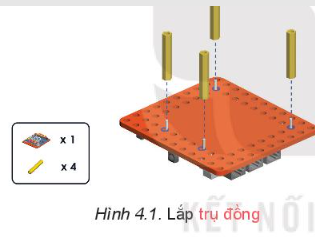 Chuyên đề Tin học 10 Bài 4: Thực hành lắp robot hoàn chỉnh - Kết nối tri thức (ảnh 1)