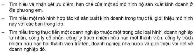 Kinh tế 10 Bài 7: Sản xuất kinh doanh và các mô hình sản xuất kinh doanh | Kết nối tri thức (ảnh 11)