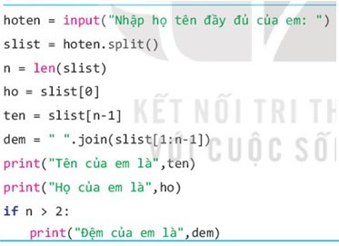 Lý thuyết Tin học 10 Bài 32: Ôn tập lập trình Python - Kết nối tri thức  (ảnh 1)