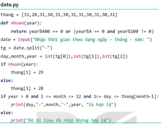 Lý thuyết Tin học 10 Bài 32: Ôn tập lập trình Python - Kết nối tri thức  (ảnh 1)