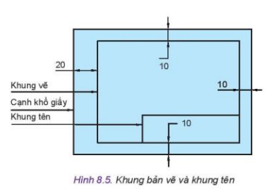 Lý thuyết Công Nghệ 10 Bài 8: Bản vẽ kĩ thuật và tiêu chuẩn trình bày bản vẽ kĩ thuật - Kết nối tri thức (ảnh 1)