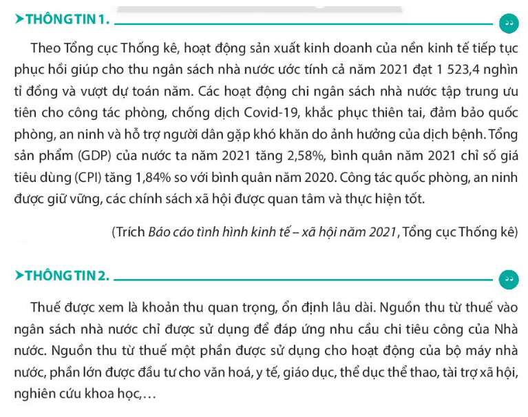 Kinh tế 10 Bài 7: Thuế và thực hiện pháp luật về thuế | Chân trời sáng tạo (ảnh 7)