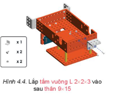 Chuyên đề Tin học 10 Bài 4: Thực hành lắp robot hoàn chỉnh - Kết nối tri thức (ảnh 1)