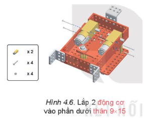 Chuyên đề Tin học 10 Bài 4: Thực hành lắp robot hoàn chỉnh - Kết nối tri thức (ảnh 1)