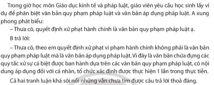 Pháp luật 10 Bài 18: Hệ thống pháp luật và văn bản pháp luật | Chân trời sáng tạo (ảnh 8)