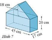 Sách bài tập Toán 7 Bài 4: Diện tích xung quanh và thể tích của hình lăng trụ đứng tam giác, lăng trụ đứng tứ giác - Chân trời sáng tạo (ảnh 1)