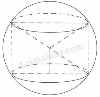 SBT Toán 9 Ôn tập chương 4: Hình trụ - Hình nón - Hình cầu | Giải SBT Toán lớp 9 (ảnh 4)