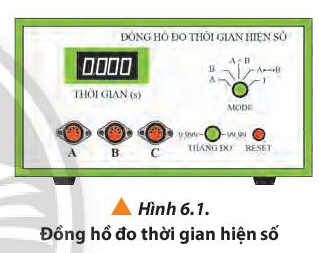 Vật Lí 10 Bài 6: Thực hành đo tốc độ của vật chuyển động thẳng đều | Giải Lí 10 Chân trời sáng tạo (ảnh 1)