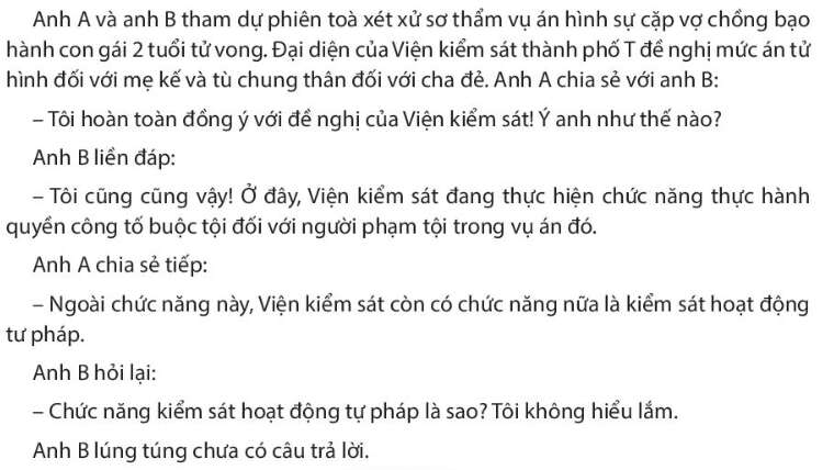 Pháp luật 10 Bài 15: Tòa án nhân dân và Viện kiểm sát nhân dân | Chân trời sáng tạo (ảnh 4)