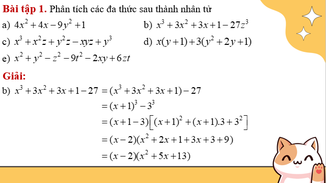 Giáo án điện tử Luyện tập chung trang 45 | Bài giảng PPT Toán 8 Kết nối tri thức (ảnh 1)