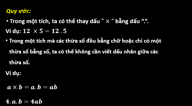 Giáo án điện tử Phép nhân, phép chia các số tự nhiên | Bài giảng PPT Toán 6 Cánh diều (ảnh 1)