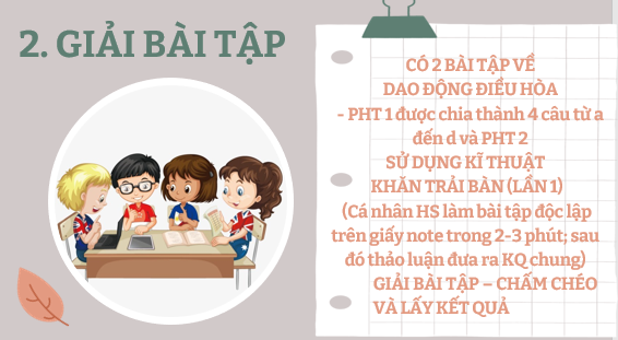 Giáo án điện tử Bài tập về dao động điều hoà | Bài giảng PPT Vật lí 11 Kết nối tri thức (ảnh 1)