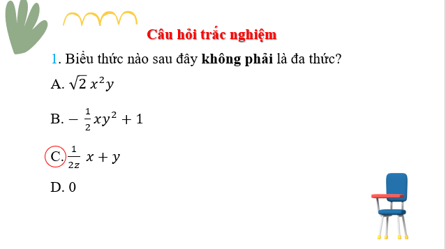 Giáo án điện tử Bài tập cuối chương 1 | Bài giảng PPT Toán 8 Chân trời sáng tạo (ảnh 1)