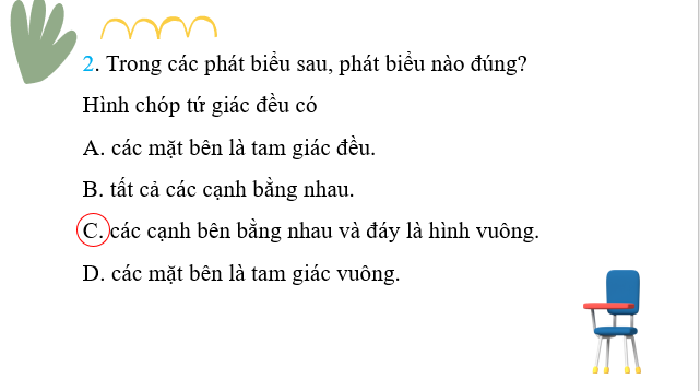 Giáo án điện tử Bài tập cuối chương 2 | Bài giảng PPT Toán 8 Chân trời sáng tạo (ảnh 1)