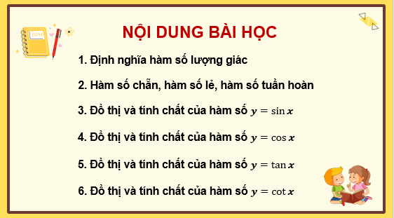 Giáo án điện tử Hàm số lượng giác | Bài giảng PPT Toán 11 Kết nối tri thức (ảnh 1)