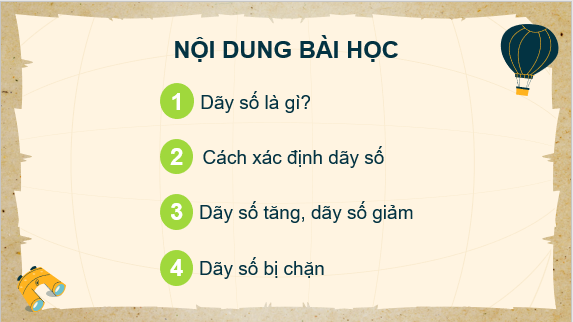 Giáo án điện tử Dãy số | Bài giảng PPT Toán 11 Chân trời sáng tạo (ảnh 1)