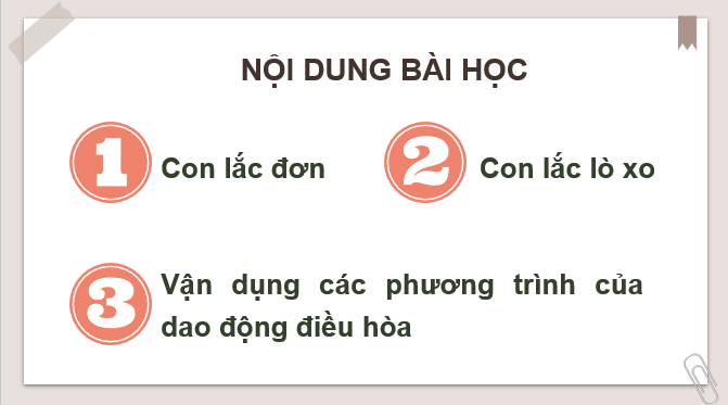 Giáo án điện tử Một số dao động điều hoà thường gặp | Bài giảng PPT Vật lí 11 Cánh diều (ảnh 1)