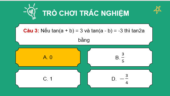 Giáo án điện tử Bài tập cuối chương 1 | Bài giảng PPT Toán 11 Cánh diều (ảnh 1)