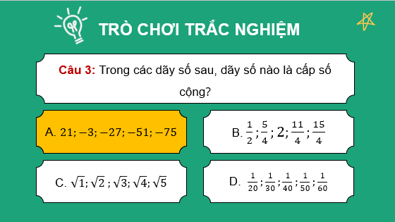 Giáo án điện tử Bài tập cuối chương 2 trang 57 | Bài giảng PPT Toán 11 Cánh diều (ảnh 1)